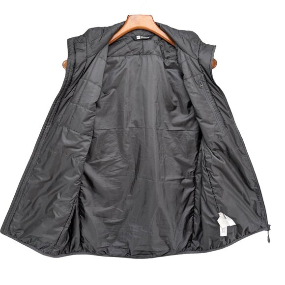 MEC Aura Vest Mens Grey Softshell Full Zip Lightweight Lined Insulated Size S - Picture 4 of 10